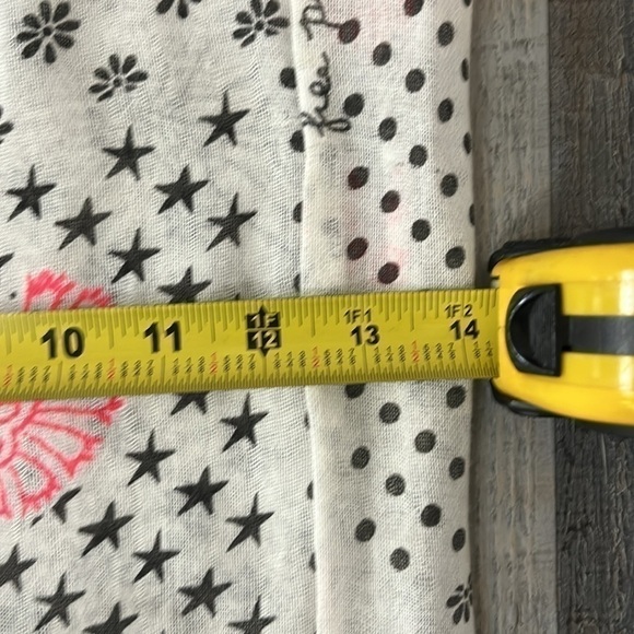 Free People Bag Gauze Boho Reusable Shopping Tote Floral - Picture 5 of 8